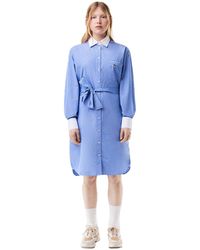 Lacoste - Long Sleeve Dress Shirt - Lyst