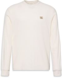 Calvin Klein - Ckj Waffle Long-Sleeve T-Shirt - Lyst