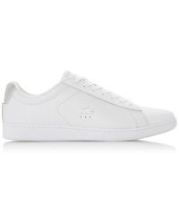 Lacoste - Carnaby Evo Emb Logo Detail Trainers - Lyst