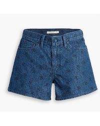 Levi's - Levi's Wellthread 80S Mom Short Flowe - Lyst