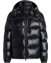 Polo Ralph Lauren - El Cap Waterproof Duck Down Detachable Hood Short Puffer Jacket - Lyst