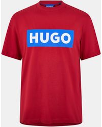 HUGO - Iconic Logo Short Sleeve T-Shirt - Lyst