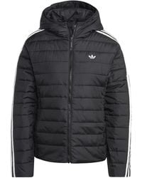 adidas Originals - Hooded Recycled Short Puffer Jacket - Lyst