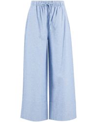 Barbour - Wide Leg Trousers - Lyst
