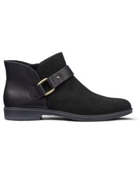 Hotter - Linton Wide Fit Ankle Boots - Lyst