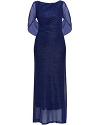 Gina Bacconi - Joanna Metallic Knit Maxi Dress - Lyst