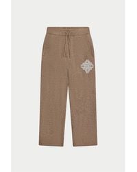 The Couture Club - Fluffy Wool Chunky Knit Trousers - Lyst