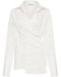 St. Agni - Wrap Shirt - Lyst