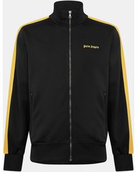 Palm Angels - Classic Track Side Stripe Relaxed Fit Tracksuit Top - Lyst