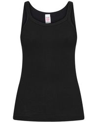RE/DONE - Ribbed Tank - Lyst