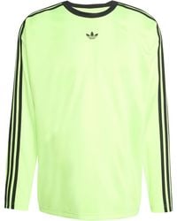 adidas Originals - Jacquard Jersey Long Sleeve T-Shirt - Lyst