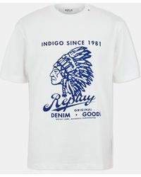 Replay - Native T-Shirt - Lyst