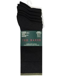 Ted Baker - Formal Fine Knit Crew Socks - Lyst