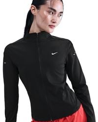 Nike - Swift Full Zip Long Sleeve Running Top - Lyst