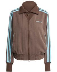 adidas Originals - Tailored High Neck Long Sleeve Sweatshirt 14 (L) - Lyst