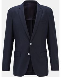HUGO - Tailored Long Sleeve Zip Blazer - Lyst