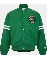 Lacoste - Long Sleeve Varsity Jacket - Lyst
