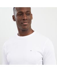 Eden Park - Long Sleeved Cotton T-Shirt - Lyst