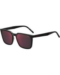 HUGO - Round Sunglasses - Lyst