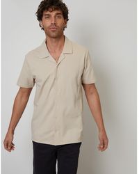 Threadbare - Kaylian Short-Sleeve Plain Shirt - Lyst