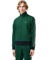 Lacoste - All Over Print Tracksuit Top - Lyst