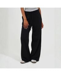 Brave Soul - Bs Wide Leg Jogger With Contrast Double Waistband Detail - Lyst