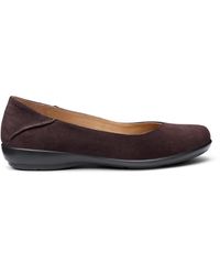 Hotter - Birdie Standard Fit Ballerina Pumps - Lyst