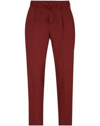 BOSS - P Perin Rds Wg Straight Leg Trousers - Lyst