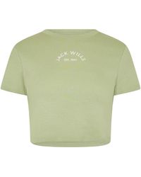 Jack Wills - Cropped Baby Tee Ladies - Lyst