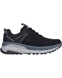 Skechers - Mesh Quarter Overlay Low Top Slip On Trainers - Lyst
