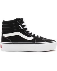Vans - Filmore High Platform Canvas High-Top Trainers - Lyst