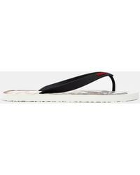 HUGO - Arvel Thng Plm Flip Flops - Lyst