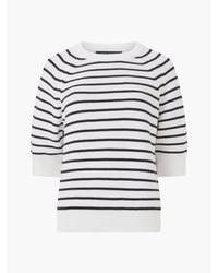 French Connection - Fc Lily Moz Ss Knit Ld64 - Lyst