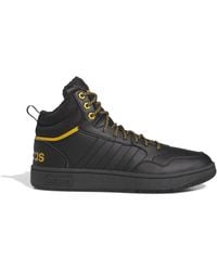 adidas - Hoops 3.0 Mid Lifestyle Basketball Classic Fur Lining Winterized Shoes - Lyst