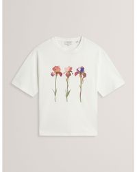 Ted Baker - Ted Embroided Tee Ld71 - Lyst