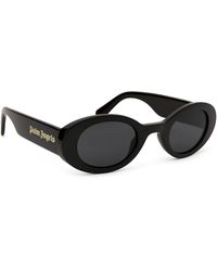 Palm Angels - Gilroy Rectangle Sunglasses - Lyst