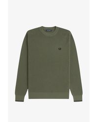 Fred Perry - Crew Neck Jumper - Lyst