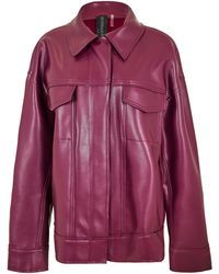 Norma Kamali - Nk Ovrsz Jean Jkt Ld61 - Lyst