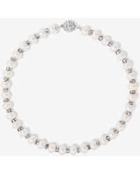 Jon Richard - Knotted 8Mm Pearl Rope Necklace - Lyst
