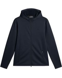 J.Lindeberg - Full Zip Hoodie - Lyst