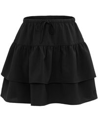 SoulCal & Co California - Soul Linen Tiered Skirt - Lyst