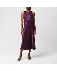 BOSS - Dress With Cut Out Detailing - Lyst