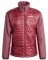 adidas - S Insulated Jacket Shadow Red Xl - Lyst