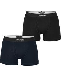 Tom Ford - Plain Cotton Boxer Briefs, 2-Pack - Lyst