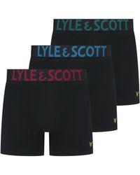 Lyle & Scott - Daniel Cotton Mid-Rise Boxer 3 Pack - Lyst