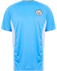 Source Lab - Sourcelab Manchester City Poly T-Shirt Adults - Lyst