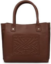 Biba - Leather Padded Tote Bag - Lyst