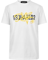 DSquared² - Dsq Sig Logo Tee Sn63 - Lyst