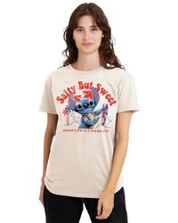 Disney - Stitch Movie Salty But Sweet Classic T-Shi - Lyst