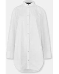 BOSS - Boltera Long Sleeve Long Blouse - Lyst